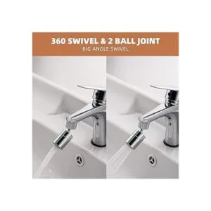 Hibbent Aireador de grifo hembra de doble función 1.8 GPM_6