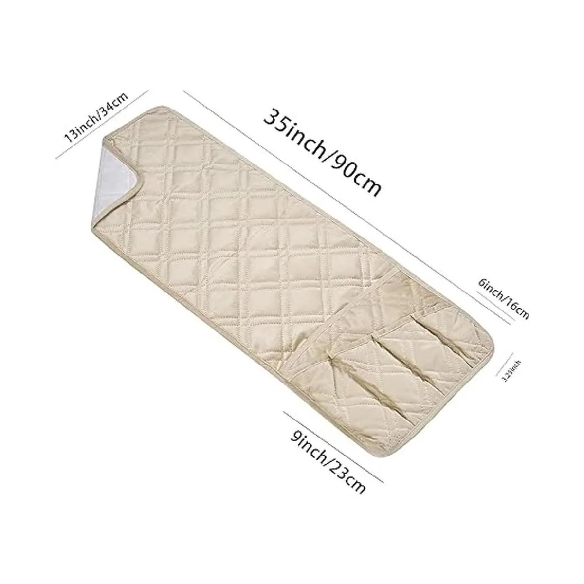 Brilliant Sunshine Premium Grey Silky Velvet Sofa Armrest