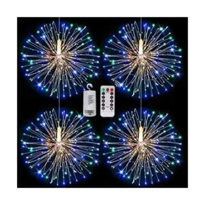 Cadena de luces de hada que simulan fuegos artificiales_1