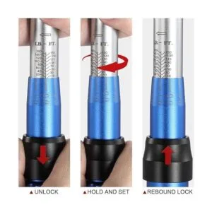 Juego de llaves BULLTOOLS dinamométricas con accionamiento