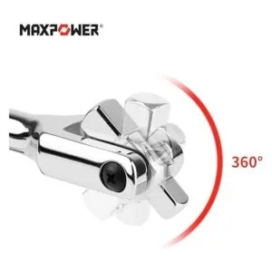 MAXPOWER Mango flexible de barra de disyuntor de doble_4