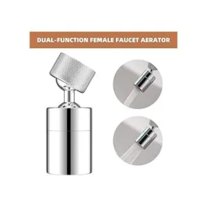 Hibbent Aireador de grifo hembra de doble función 1.8 GPM_5