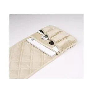 Brilliant Sunshine Premium Grey Silky Velvet Sofa Armrest