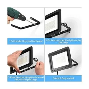 Miheal 2 unidades 100W LED luz de inundación luz de_4