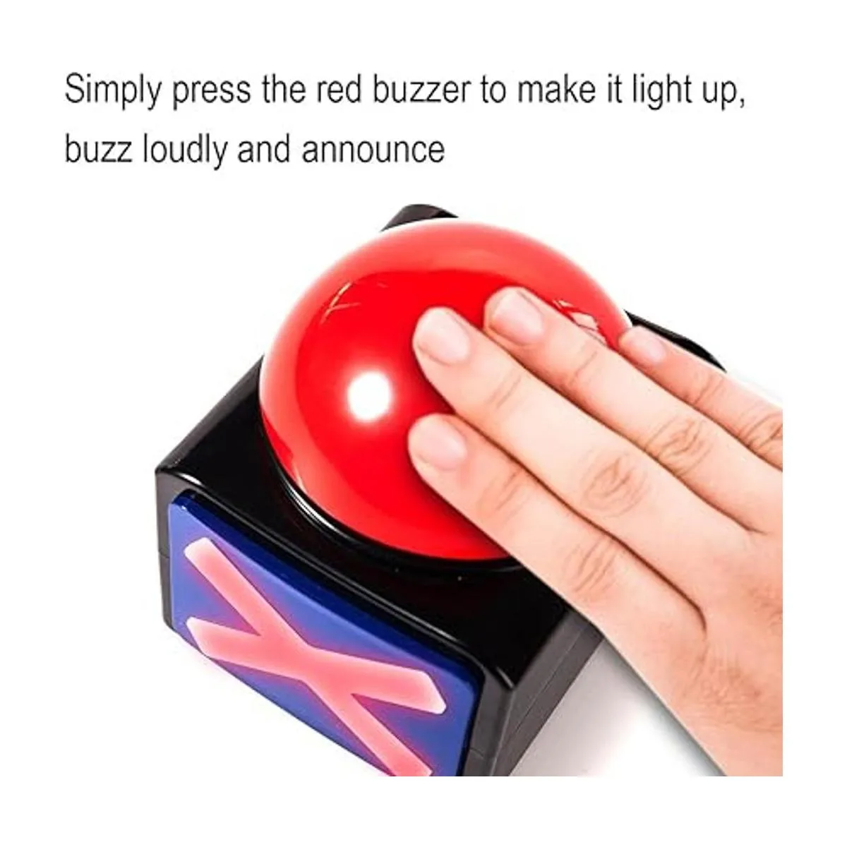 MyMealivos Botón de alarma con sonido y luz 2 unidades_2