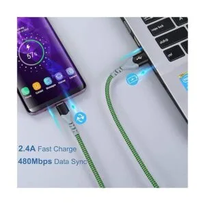 Pofesun Cable USB tipo C de carga rápida de 10 pies_3