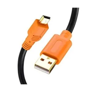 Mini cable USB 25 pies Tan QY Mini USB Cable USB 2.0 Tipo_1