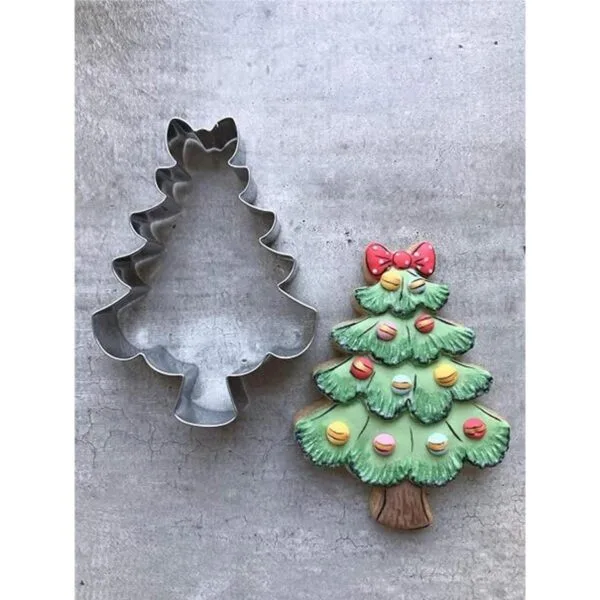 LILIAO Juego de cortador de galletas de Navidad 3 piezas