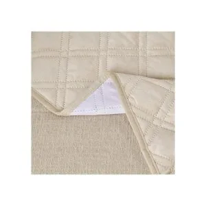 Brilliant Sunshine Premium Grey Silky Velvet Sofa Armrest