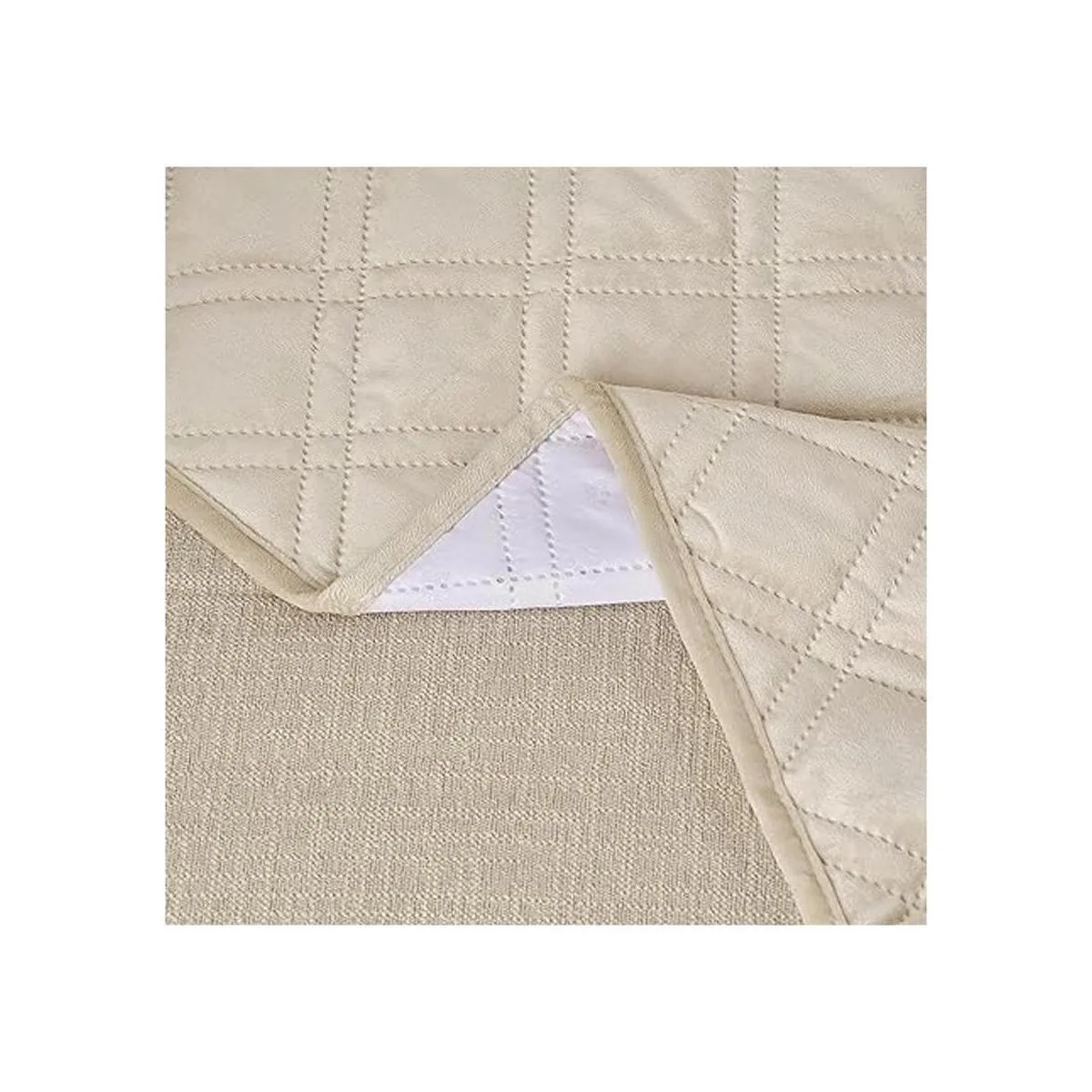 Brilliant Sunshine Premium Grey Silky Velvet Sofa Armrest