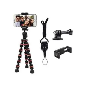 Linkcool Trípode de pulpo con soporte de teléfono remoto_1