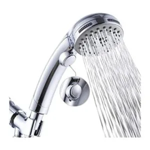 DOILIESE Alcachofa de ducha de alta presión de 6 ajustes