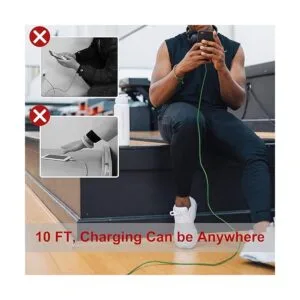 Pofesun Cable USB tipo C de carga rápida de 10 pies_4