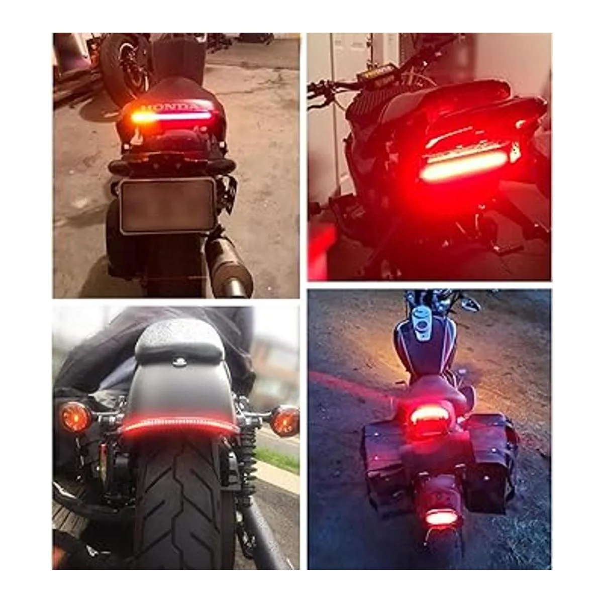 LivTee Tira de luz LED flexible universal de 8 pulgadas_2