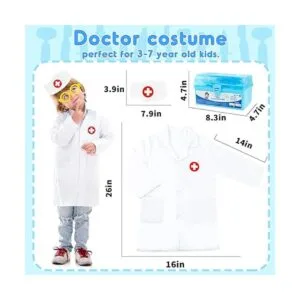Kit de doctor para niños juguetes para niñas y niños de_6