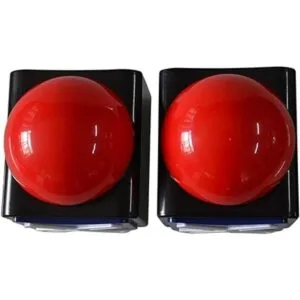 Juego de 4 cajas de botón de alarma con sonido y luz de_5