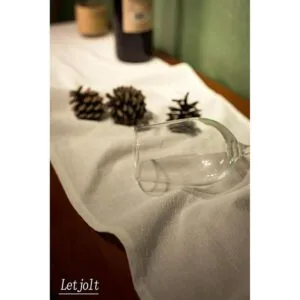 Camino de mesa blanco rústico camino de mesa de granja de