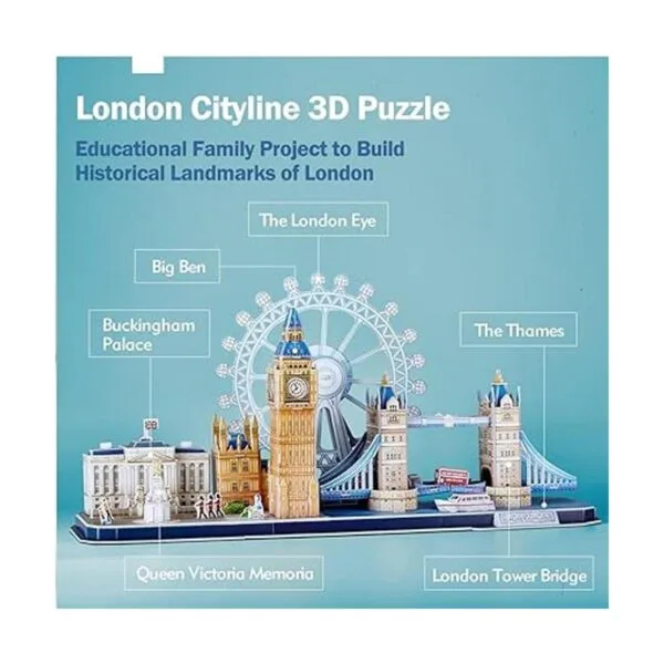 CubicFun Rompecabezas 3D CityLine Arquitectura y_2
