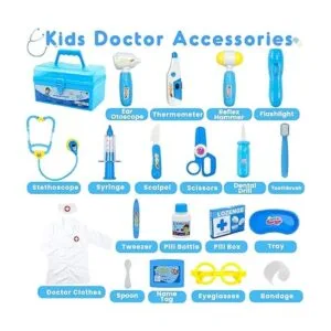 Kit de doctor para niños juguetes para niñas y niños de_5
