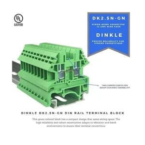 Dinkle Power Distribution DK2.5NGN Conector de 10_3