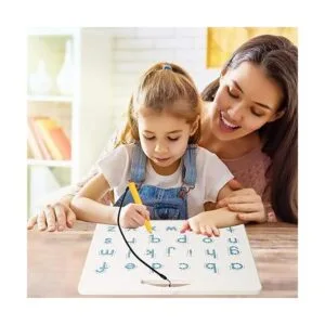 Apfity Tablero magnético de calculo del alfabeto tablero