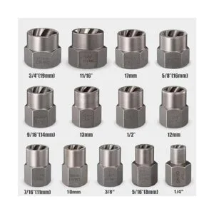 REXBETI Juego de removedor de pernos y tuercas de impacto_4