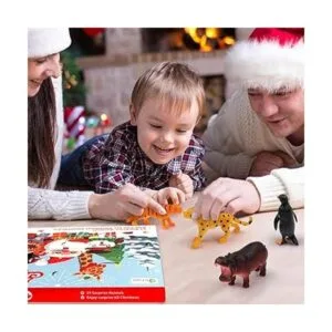 DFantiX Figuras de animales para niños calendario de_5