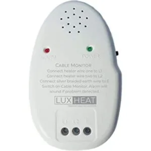 LuxHeat Monitor de cable de instalación de calor