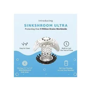 SinkShroom Ultra revolucionario protector de drenaje para_4
