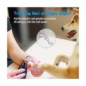 Casfuy Molinillo de uñas para perros mejorado profesional