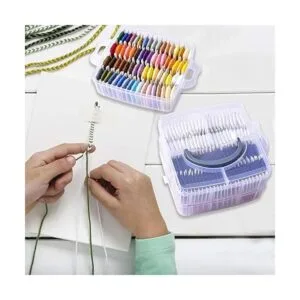 Peirich Paquete de 201 hilo dental bordado incluye hilo