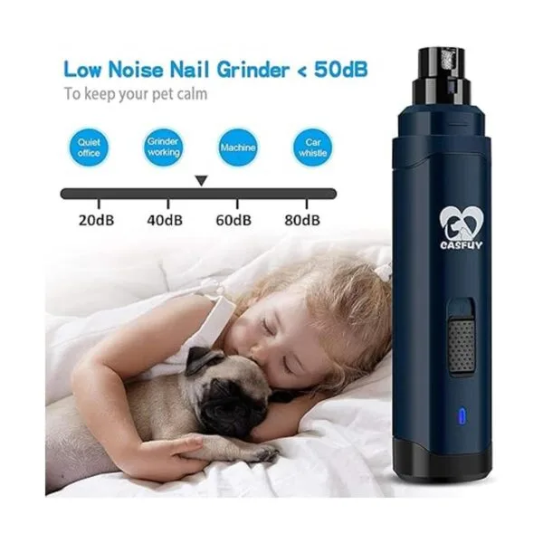 Casfuy Molinillo de uñas para perros mejorado profesional