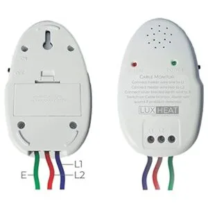 LuxHeat Monitor de cable de instalación de calor