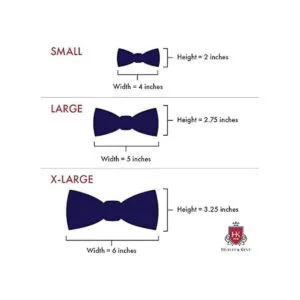 Huxley Kent Pajarita para mascotas madras azules_4