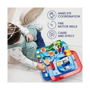 CubicFun Pistas de carreras para niños juguetes de_5