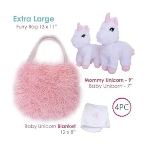 Juego de unicornio de 4 piezas regalo para niñas_2