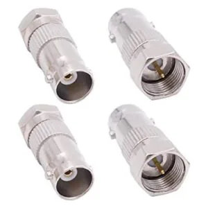 Fancasee Conector adaptador F macho a BNC hembra 4_1