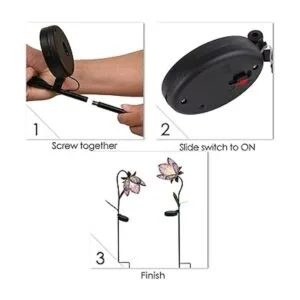 TERESAS COLLECTIONS Luces solares de decoración de jardín_6