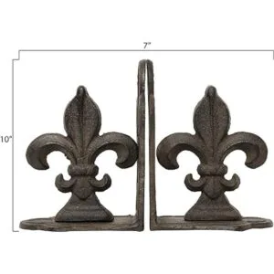 Creative CoOp Fleur de Lis Hierro_4