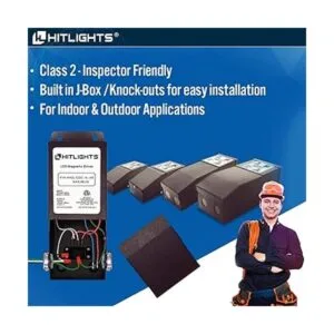 HitLights Controlador regulable de 300 W controlador LED