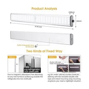 MOSTON Homelife Luz de armario recargable superbrillante_4