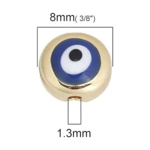 Dijes espaciadores para el mal de ojo paquete de 10 con_3