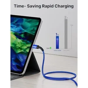 Cable USB C a USB C de 100 W y 10 pies JSAUX 5A PD USB_5