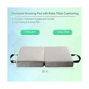 Almohadilla de cojín de espuma viscoelástica extra gruesa