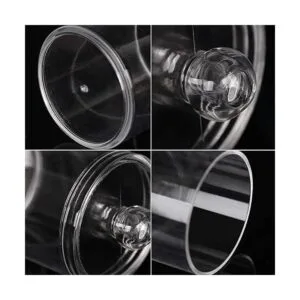 Tbestmax Paquete de 3 soportes de bolas de algodón de