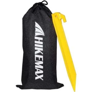 Hikemax Juego de 1030 estacas de plástico para tienda de_2