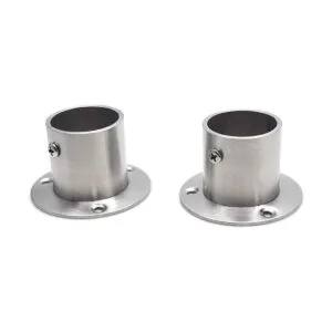 Geesatis 2 soportes de brida para barra de armario_1