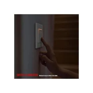 ENERLITES Interruptor de luz de paleta iluminado un solo