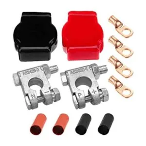 Ampper Juego militar de tapa y terminales de batería de_1