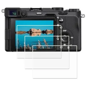PCTC Láminas de vidrio templado para Sony Alpha A7R IV_1